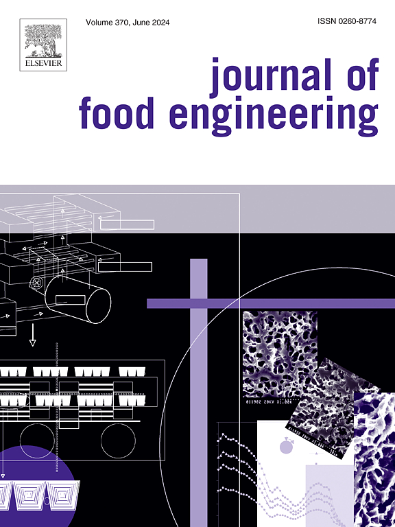 Go to journal home page - Journal of Food Engineering